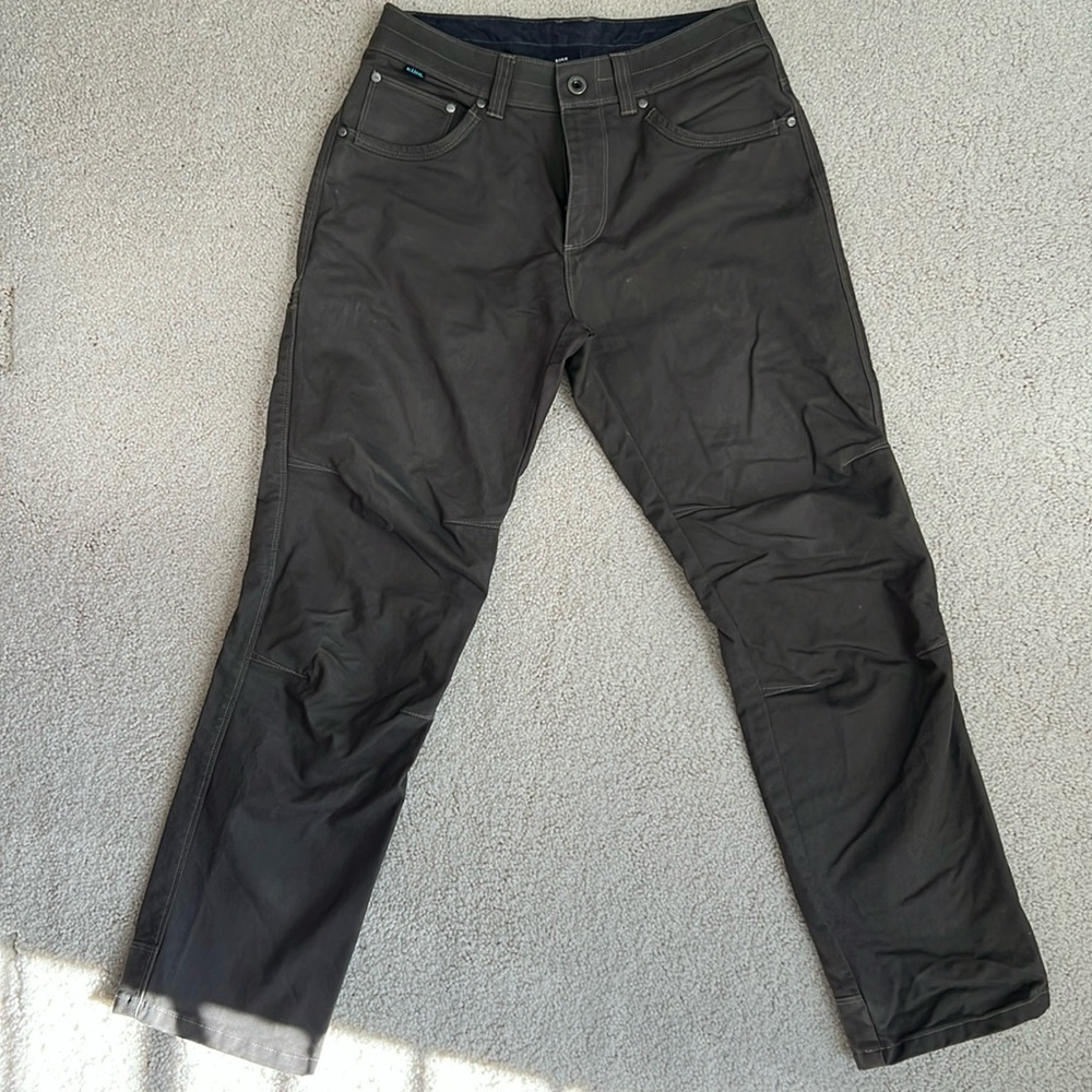 Kuhl Mens Rydr Pants in Gunmetal - Size 30x30